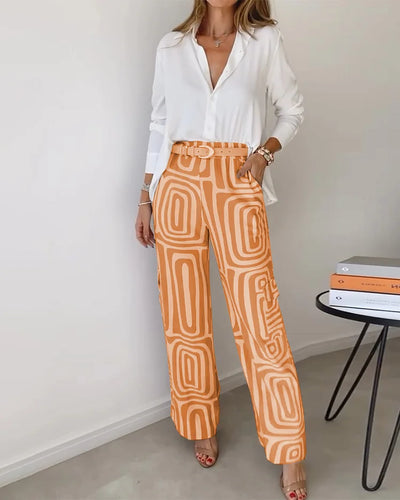 Stijlset | Pantalon, blouse en riem inclusief!