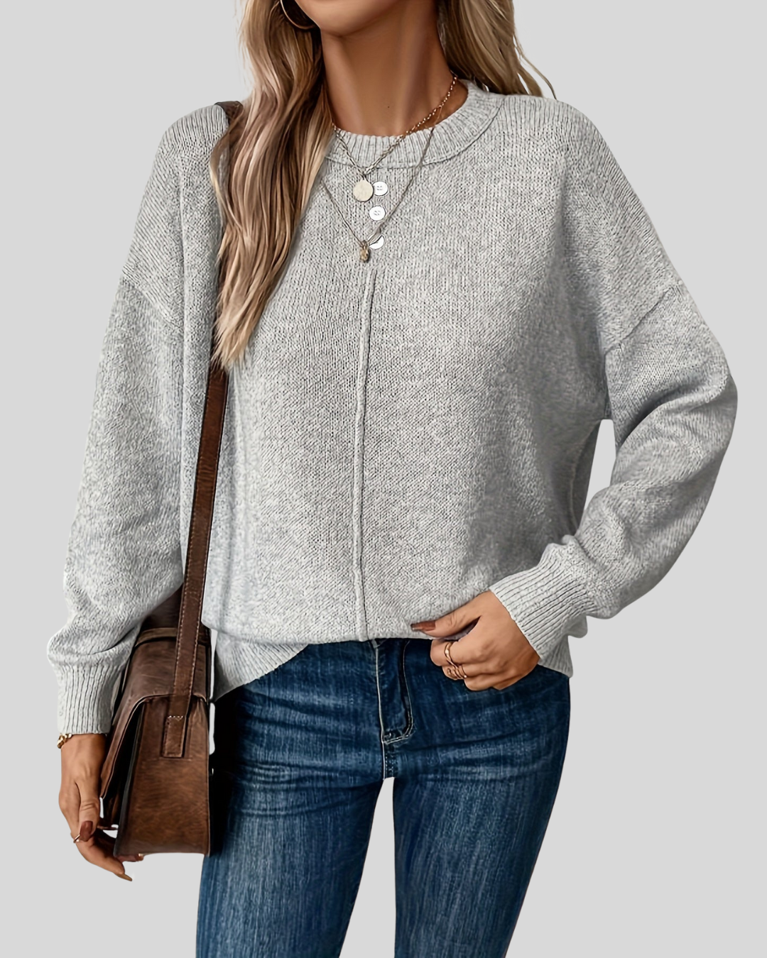 Alva | Myk Genser med Tidløs Stil