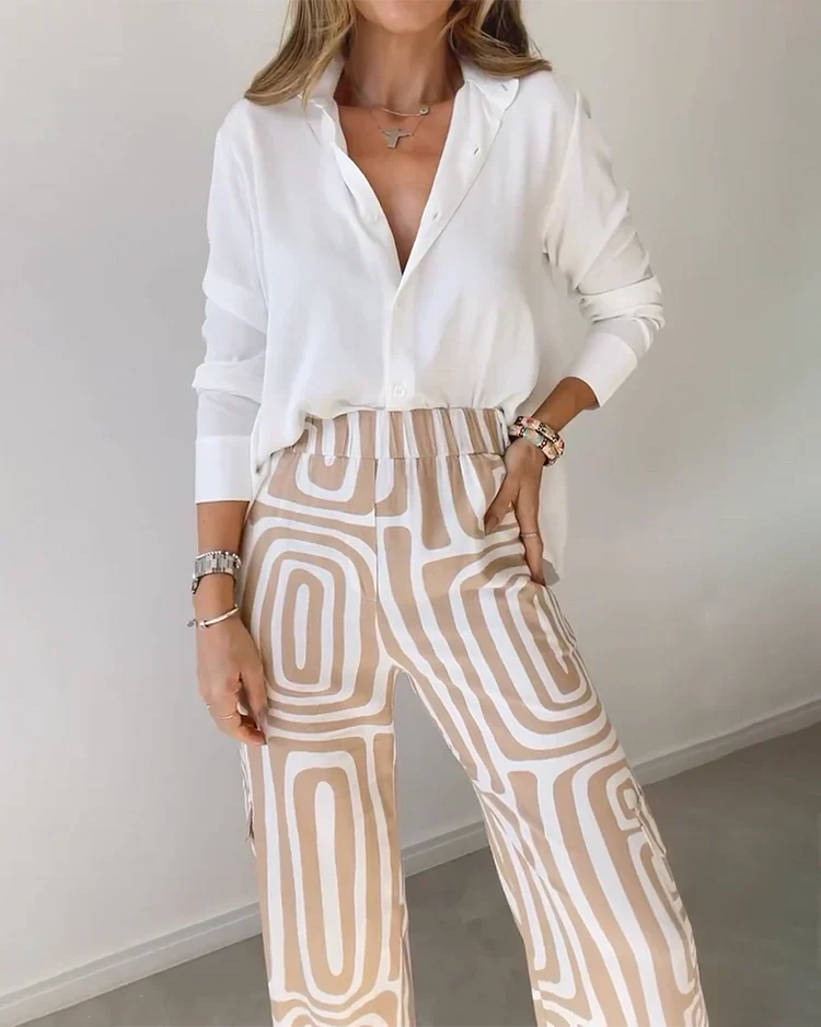 Stijlset | Pantalon, blouse en riem inclusief!