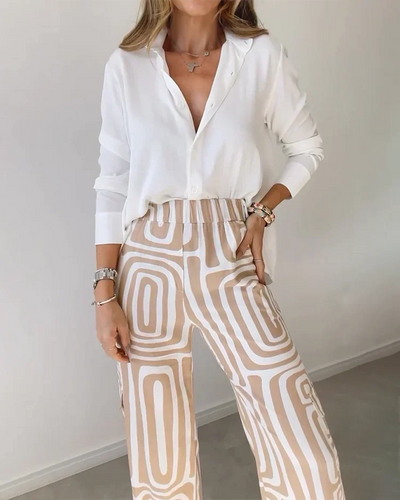 Stijlset | Pantalon, blouse en riem inclusief!